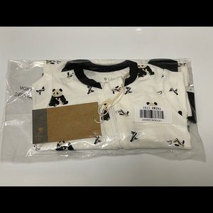 Kyte Baby BW Zen Zip romper 3-6